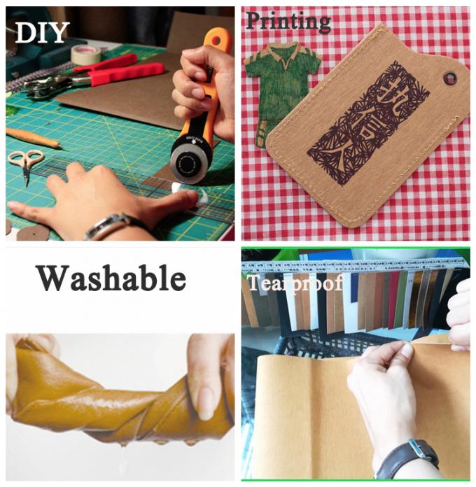 Environment Friendly White Washable Kraft Paper For DIY decorations