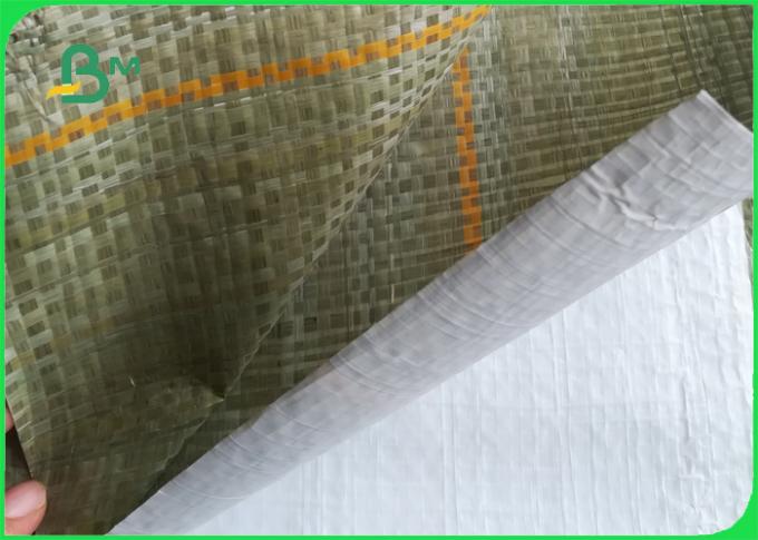 Grey green thin woven bag Composite paper for high-strength cement packaging bags