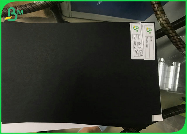 1.0mm 1.5mm 1.7mm 2.0mm 2.5mm 3mm Black Cardstock Paper Board For Small Cardboard Box