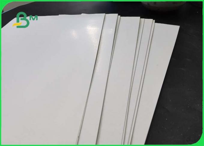 One Side Coated And Glossy Folding  Box Board 250 / 300 / 350g For Making Name Card