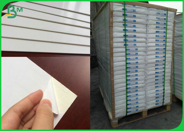 Glossy 1.5MM White Cardboard For Clothing Industry Painting Board