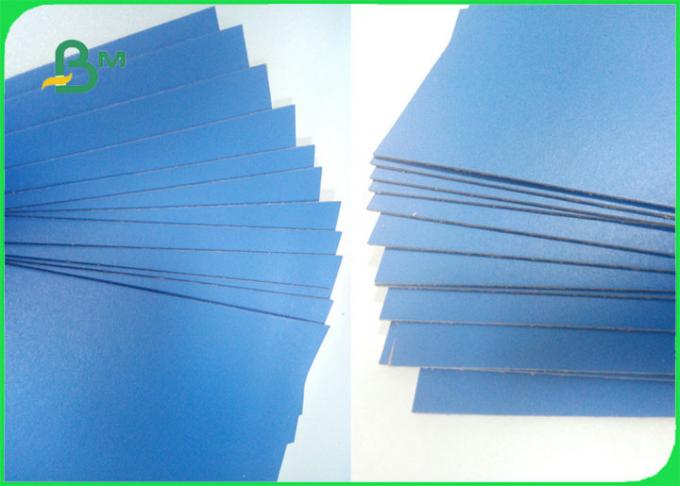 1.3mm 1.5mm Blue Green Lacquered Solid Paperboard For Dresser Nightstand Boxes