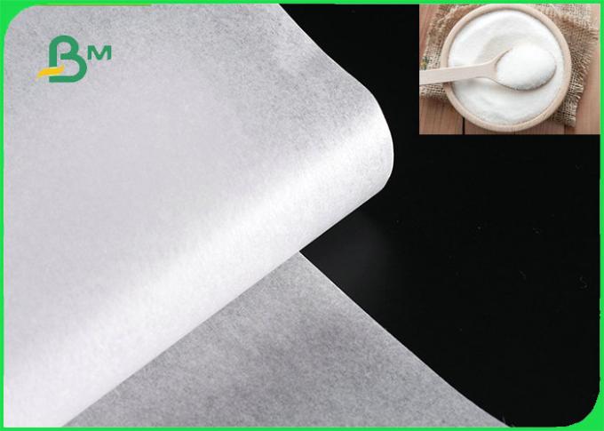 Jumbo Rolls 40gsm 50gsm MG Bleach Kraft Paper For Making Sugar Pouches
