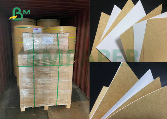 100 ٪ الغذاء الصف 325gr 365gr ورق الكرافت المطلي بطباعة صندوق تغليف الطعام