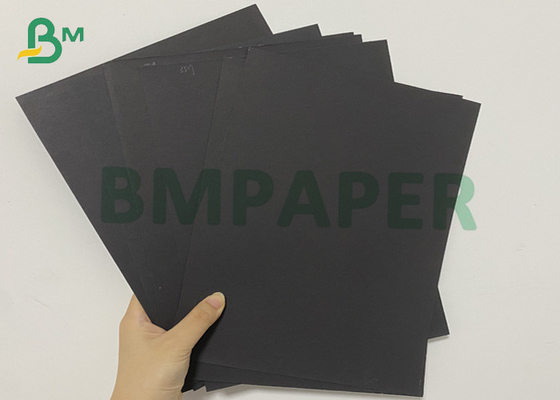 110-200gsm Black Card Paper Printing غلاف دفتر بطاقة الأعمال
