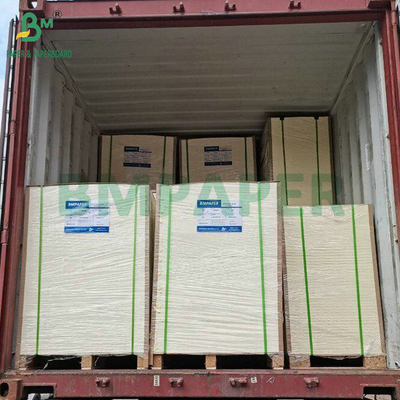 بطاقة الورقية البيضاء الطبيعية 600um 900um بطاقات البيرة غير المطلية ذات الجانبين المزدوجة
