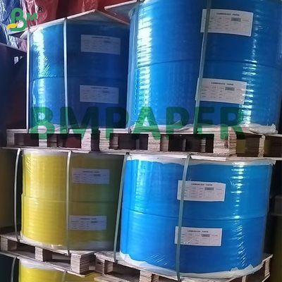 50-120gsm صورة واضحة مغلفة بلا كربون NCR ورق نسخ CB / CF / CFB أوراق للفواتير والإيصالات