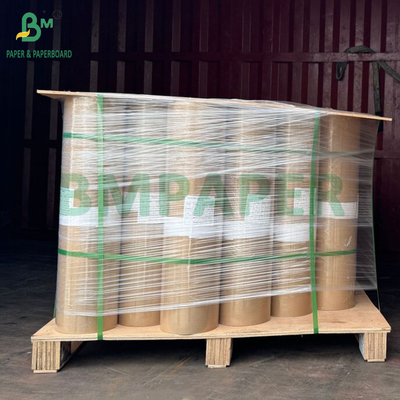 60 غرام من الورق الكرافت غير المبيض البني من نوع MG للحقائب 762mm x 300m