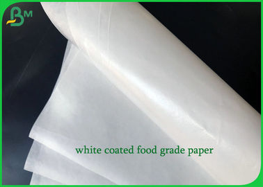 لفة ورق الغذاء الصف FDA 35g ورق كرافت أبيض + 10 جرام PE المغلفة لحزمة الحلوى