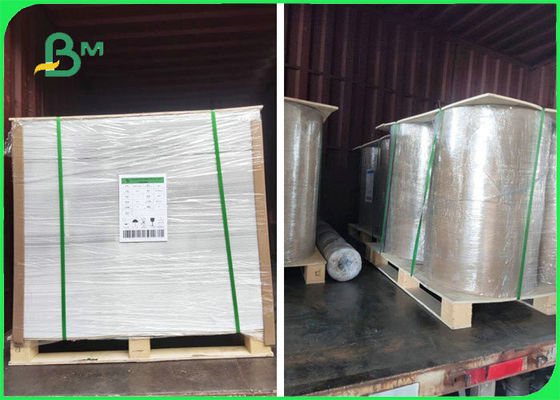 لب الخشب البكر 130gsm 170gsm 200gsm C2S ماتي ورقة للطباعة ملصق