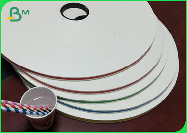 SGS / FDS معتمد من ورق القش متعدد الألوان مقاوم للماء بدرجة طعام 60 جرام
