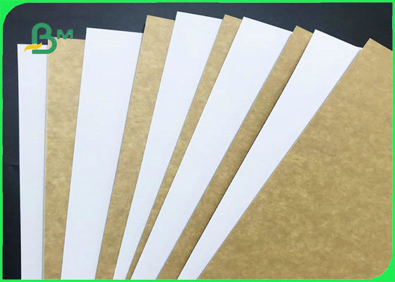 325gsm 365gsm White Top Kraft Back High Strength For Street Snacks Boxes