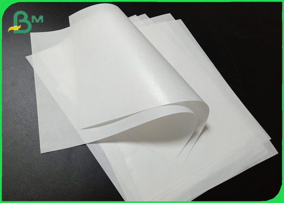 30 جرام - 50 جرام لفة ورق كرافت أبيض للطعام لصنع أكياس الورق الغذائية