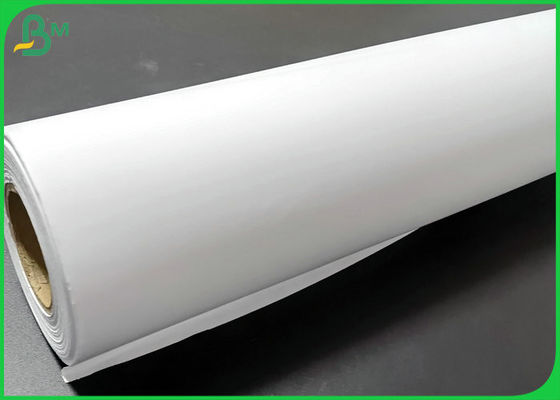 36 بوصة * 300ft 100gsm لفة ورق أبيض بوند مغلفة ممتازة للطباعة النافثة للحبر