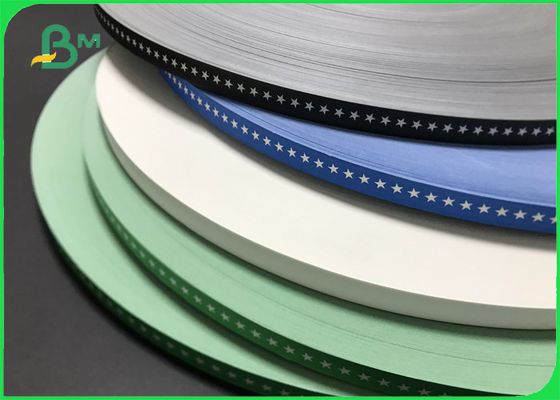 FDA 15mm Slitted 60gram 120gram Mg White Kraft Paper لمصاصات الشرب 6 مم