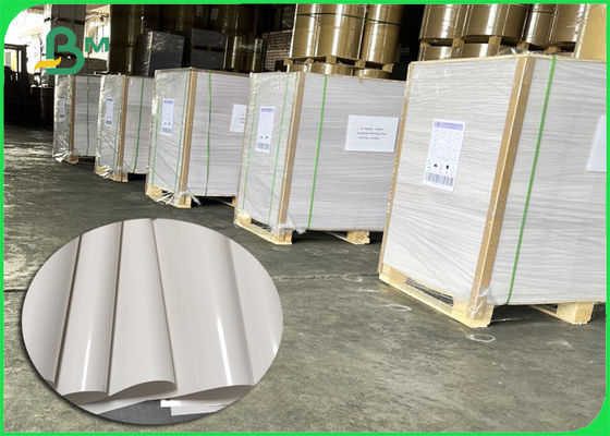 ورق لاصق لامع فاخر قابل للطباعة 80gsm أبيض ناصع ناعم