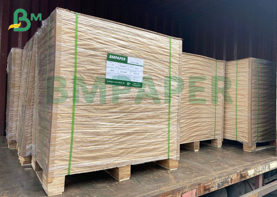 لوح أبيض قابل للطي 20pt C1S ورق من جانب واحد لامع مطلي بلوح 28 X 40 &quot;