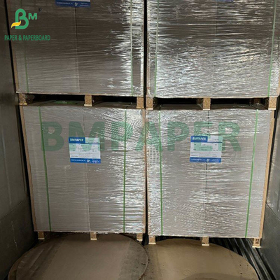 400 غرام 450 غرام من الورق المقوى C1S الرمادي خلفية ورق مزدوج 65 × 45 سم