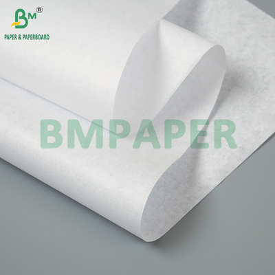 35GSM 40GSM MG ورق الكرافت الأبيض لأكياس الوجبات السريعة 715mm صلابة جيدة