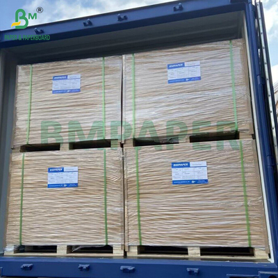 70 غرام من ورق الكرافت الأبيض المبيض نصف لامع من نوع الغذاء MG 1100mm