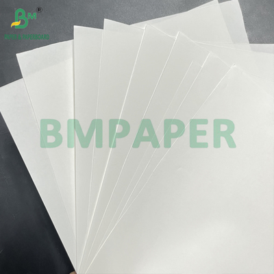 طعام ناعم الصف 70 - 150 GSM ورق الكرافت الأبيض المبيض 15 بوصة × 1000 قدم