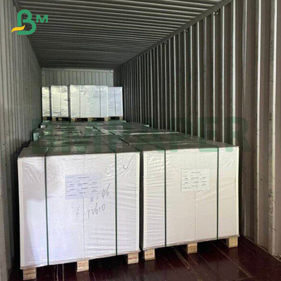 أبيض جيد 100lb النص اللامع ورق الفن المطلي من الجانبين للطابعات الأوفست