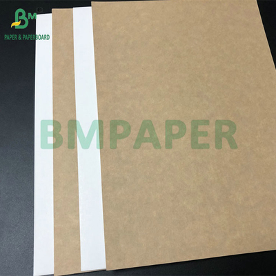 C1S طين مطلي 295gsm 325gsm كرتون الكرافت الأبيض العلوي للصندوق الغذائي