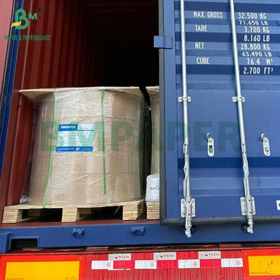 ورق مغلف بالفنون C1S أبيض لامع جداً 70grs 80grs
