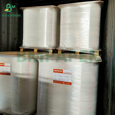 27mm 30mm 34mm 28gsm كميات الغذاء الطباعة ورق التغليف القش في اللفافة
