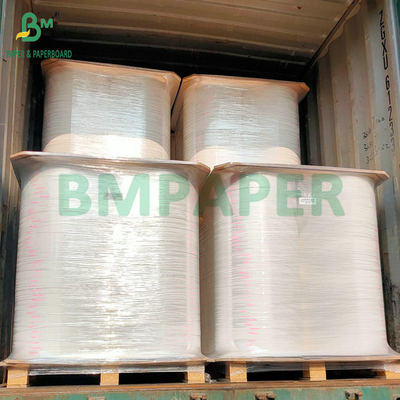 27mm 30mm 34mm 28gsm كميات الغذاء الطباعة ورق التغليف القش في اللفافة