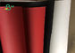 أحمر Laminatied &amp;amp; المغلفة قابل للغسل ورق الكرافت 0.5mm 0.7mm 0.8mm سماكة