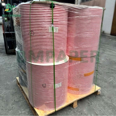 60 غرام من ورق القش خطوط حمراء كل لون أسود ورق أعلى 600 ملم 620 ملم