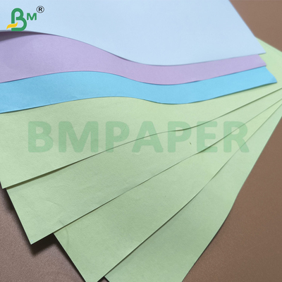 الورق العالي 20 باوند Bond Ncr الورق غير الكربوني الأبيض والألوان المتعددة 8 1/2 X 11، 8 1/2 X 14 الحجم