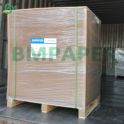 الورق الطبيعي البني القاعدي للكأس 320g + 20g PE Coating Cupstock