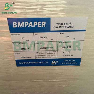 0.7MM 1.2MM الورق الممتص للشراب عالي الحجم للبيئة للأسفل