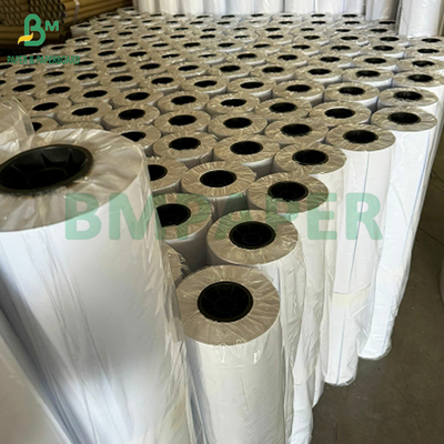 24 "× 150" CAD 20lbs Bond Inkjet Wide Format Plotter Paper For Graph 2′′ CORE أوراق التخطيط ذات الشكل الواسع لرسوم البيانات