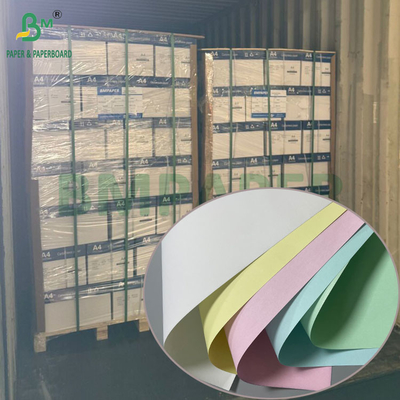 NCR 56G 60G 76G الصورة السوداء ورق النسخ الخالي من الكربون في الألواح في ورق في ريم
