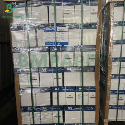 NCR 56G 60G 76G الصورة السوداء ورق النسخ الخالي من الكربون في الألواح في ورق في ريم