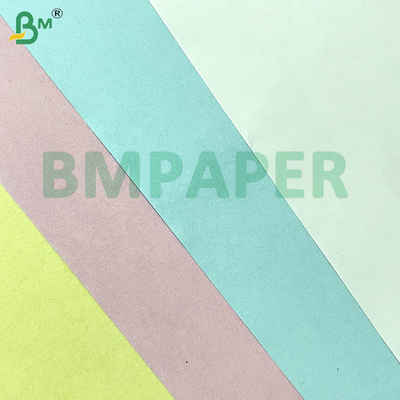 55gsm صورة فارغة بيضاء / زرقاء ورق بلا كربون أدوات ورقية لطباعة الإيصالات NCR CB / CF / CFB