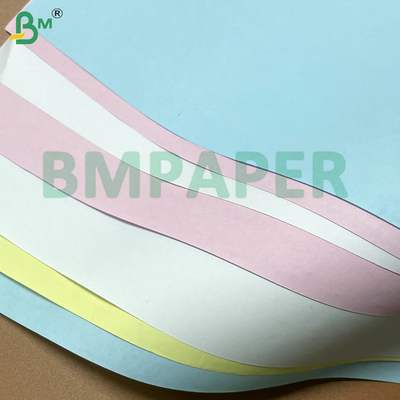 الورق غير الكربوني الملون CB / CF / CFB A2 50-75gsm 650x910mm وحجم الرسالة للحصول على النموذج والطباعة