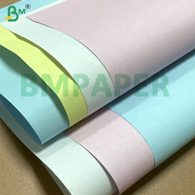 50 غرام 60 غرام ألوان متعددة صورة سوداء ورق غير كربوني 8.5 "* 11" لاستلام الفواتير