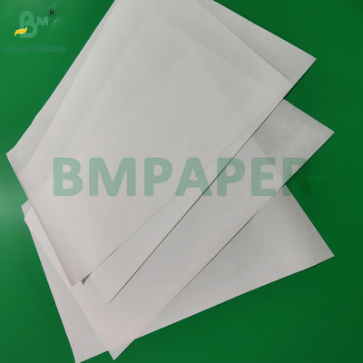 حرة من PFAS 35gsm 40gsm كيت 7 ورق أبيض مضاد للدهون للأطعمة المقلية 105 سم