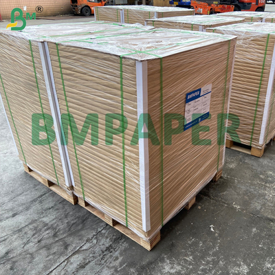 C1S ورق كرومية جانب واحد لامعة مطبقة 70gsm لطباعة الملصقات