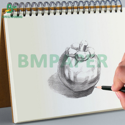 أسنان بيضاء 130 غرام 150 غرام ورق رسومات لرسومات التدريب