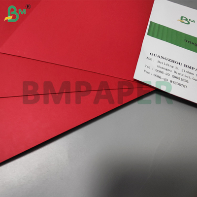 ورق مقوى ملون أسود أحمر بوزن 250 جرامًا للمتر المربع و 300 جرامًا للمتر المربع لعلب الهدايا، صلابة عالية
