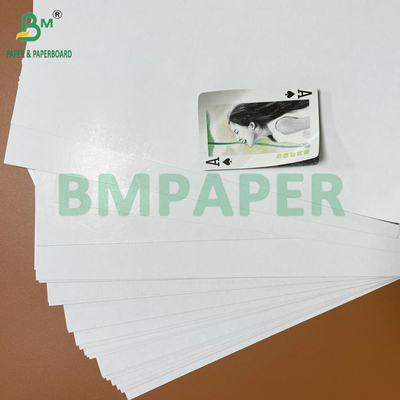 310grs 320grs ورق اللعب الأسود للطابعة بطاقات اللعب