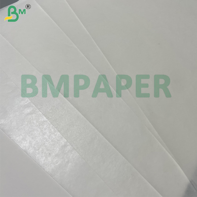 40 غرام مقاومة للرطوبة سلامة الغذاء ورق شمع مغلف بالشمع مزدوج الجوانب للفاتورة الحلوى