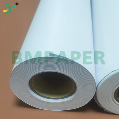 Smooth 80gsm CAD Plotter Paper Rolls for Engineering Printing