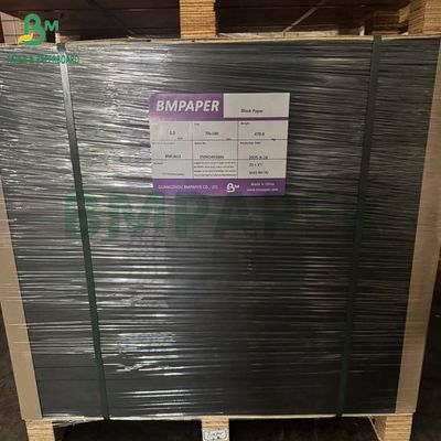 سمك عالي 1.5MM 2MM الورق الأسود الكرتون الصلب لإطار الصور