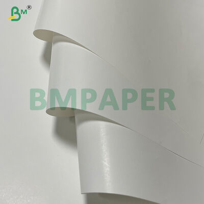 One Side High Gloss Tear Resistant Wet Strength Label Paper 
